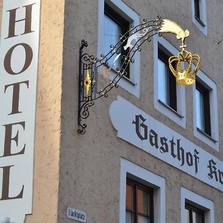 Hotel-Gasthof Krone Greding Buitenkant foto