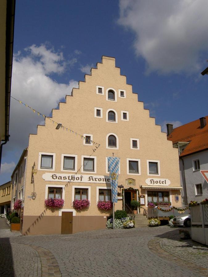 Hotel-Gasthof Krone Greding Buitenkant foto